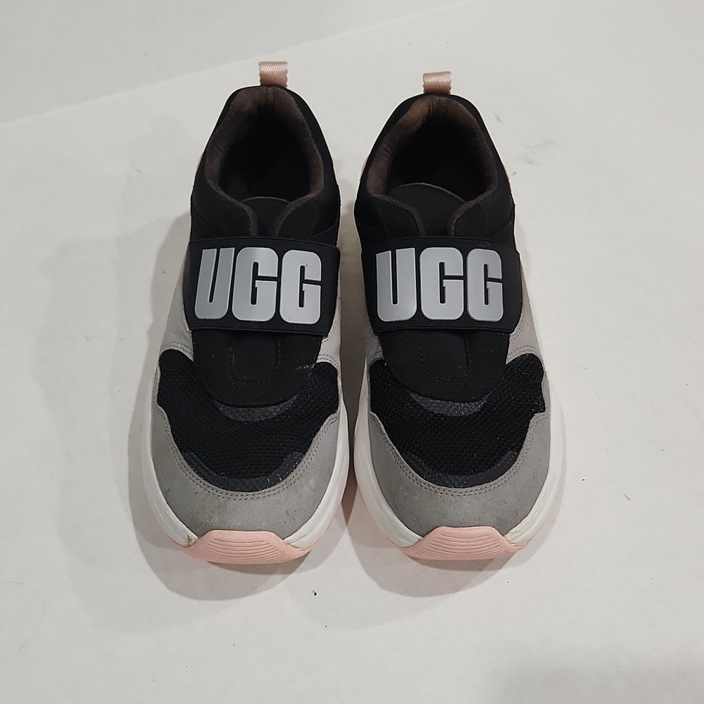 Ugg Womens LA Flex Black Fitness Lifestyle Trainers Size 8